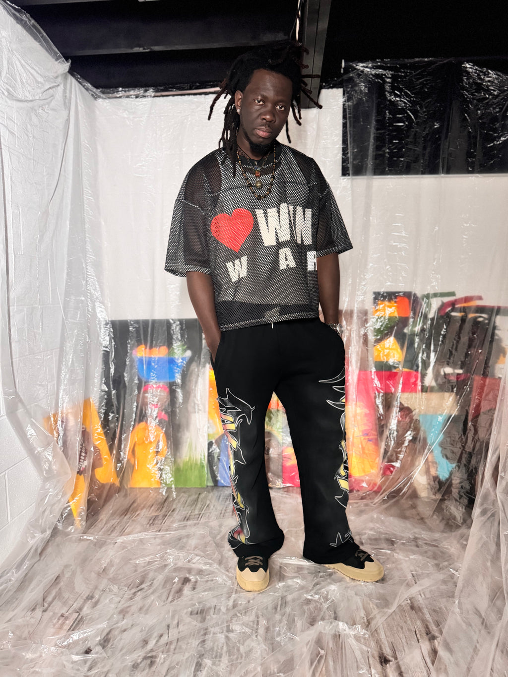 Mozski X Kaiden  Sweatpants (Black)