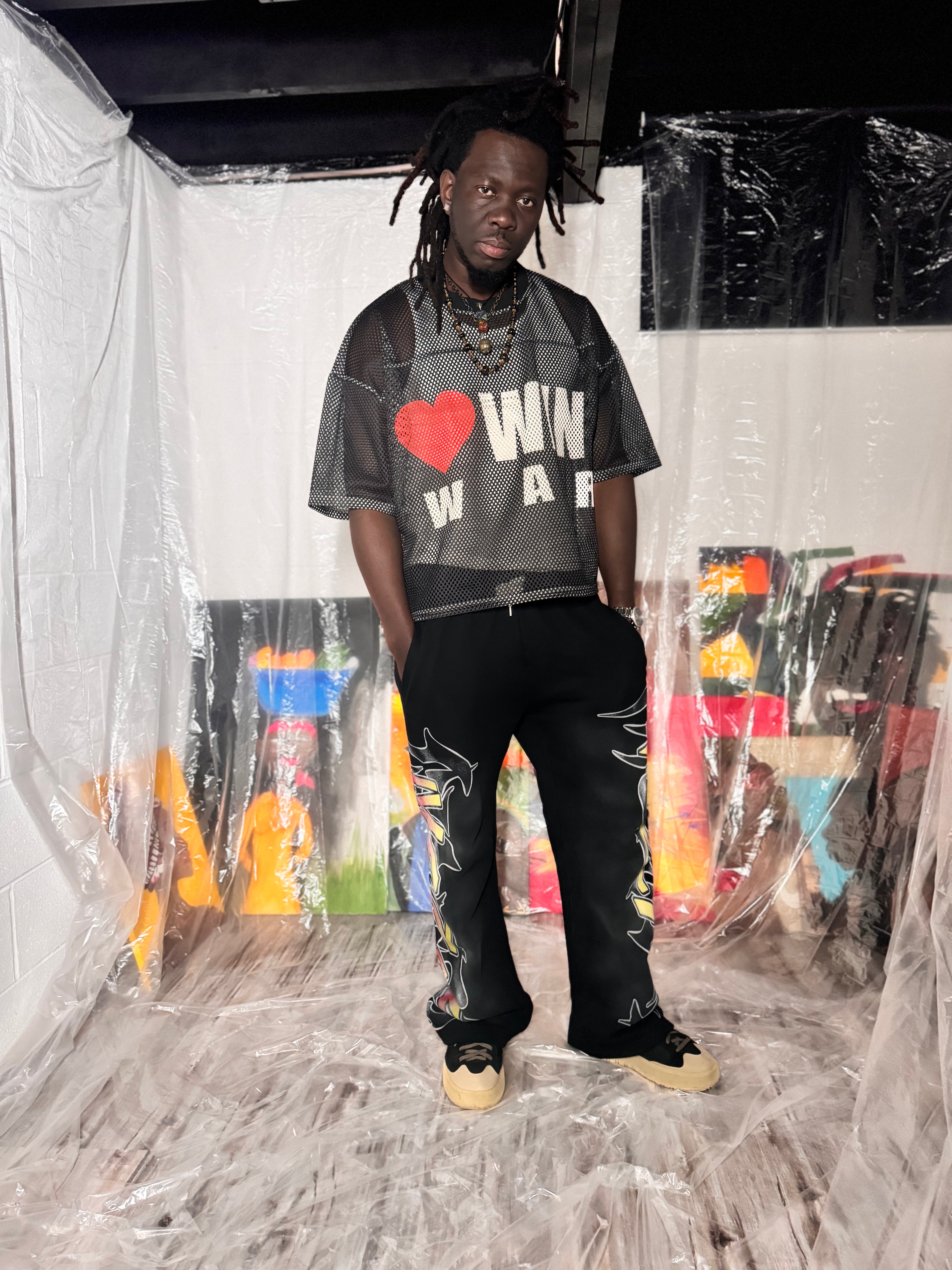 Mozski X Kaiden  Sweatpants (Black)