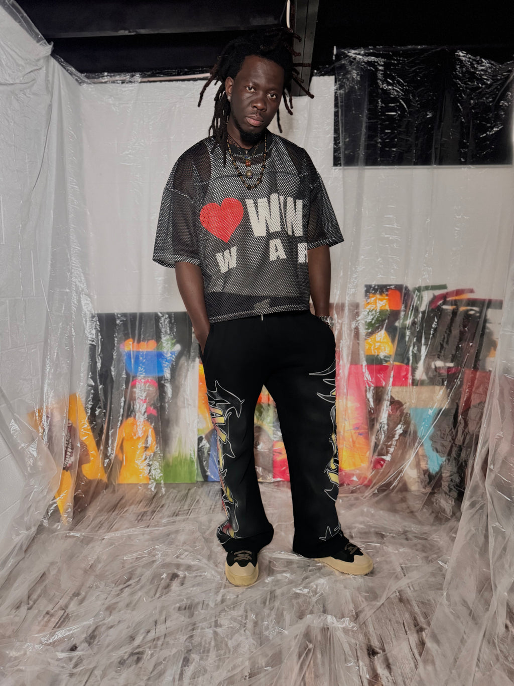 Mozski X Kaiden  Sweatpants (Black)